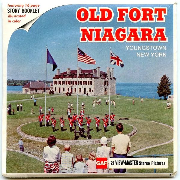 Old Fort Niagara - New York - View-Master - Vintage - 3 Reel Packet - 1970s views (PKT-A683-G1A) For Sale