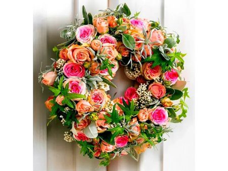 Wreath of Roses - 3D Lenticular Postcard Greeting Card - NEW Discount