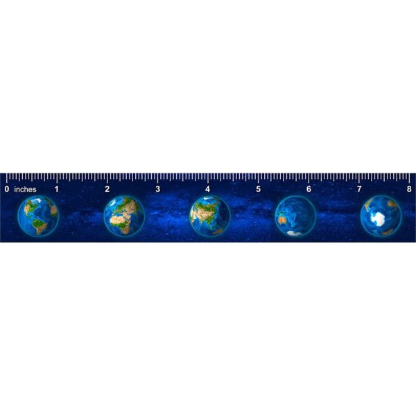 Continents of the World - 3D Lenticular Bookmark Ruler - NEW Discount