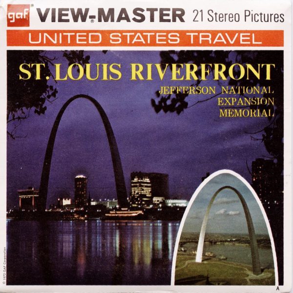 St. Louis Riverfront - View-Master 3 Reel Packet - vintage - A456-G3A Hot on Sale