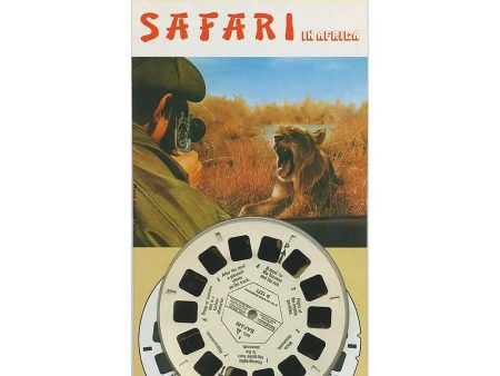 Safari - View-Master 3 Reel Set on Card - 1986 - vintage - (D-127-E) Online