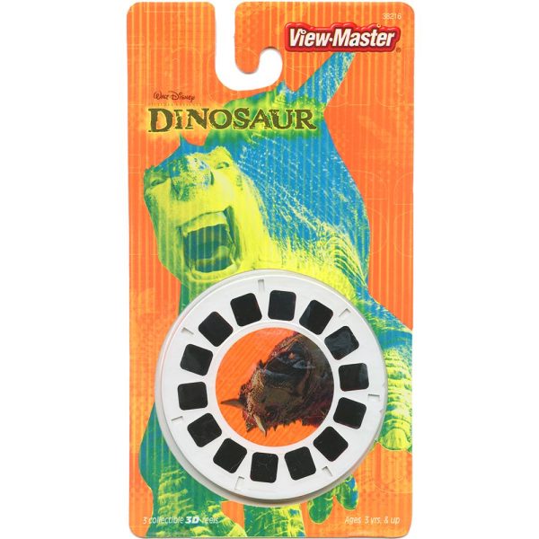 Dinosaur Movie (Disney) - View-Master 3 Reel Set on Card - 2000 - NEW - 38216 on Sale