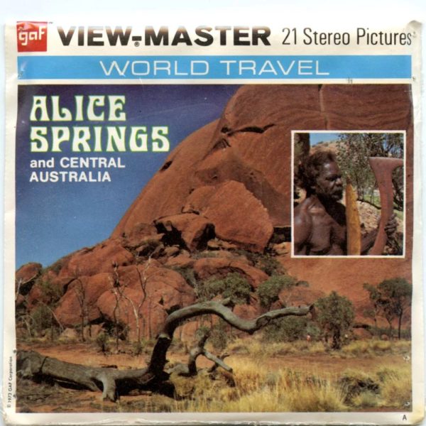 Alice Spring - View-Master - Vintage - 3 Reel Packet - 1970s views ( PKT-B289-G3Amint ) For Discount