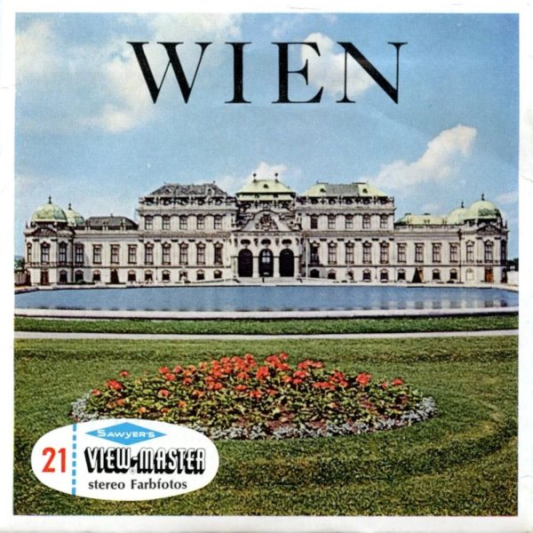 Wien - Vienna - View-Master 3 Reel Packet - 1960s Views - Vintage - (PKT-C648D-BS6) Cheap