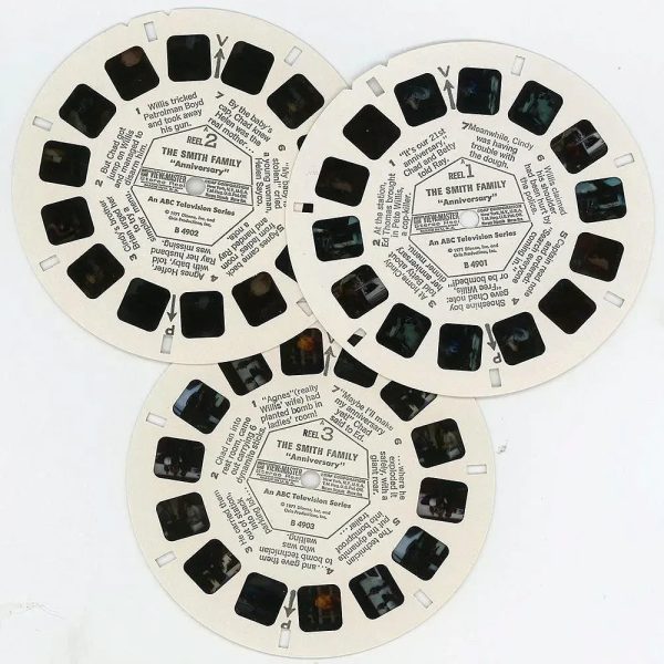 Smith Family  -  View-Master 3 Reel Packet - 1970s - vintage - (PKT-B490-G3A) Hot on Sale