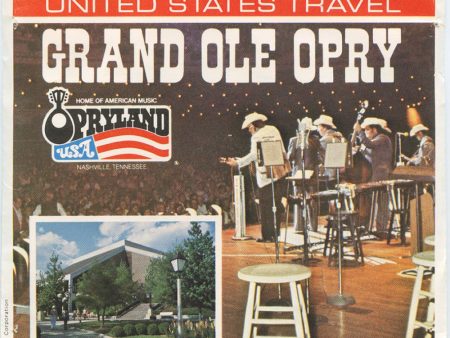 Grand Ole Opry - View-Master 3 Reel Packet - 1970s - vintage - H83-G5 For Cheap