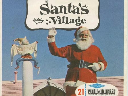 Santa s Village - View-Master 3 Reel Packet - 1960s - vintage - A135-S6 Online