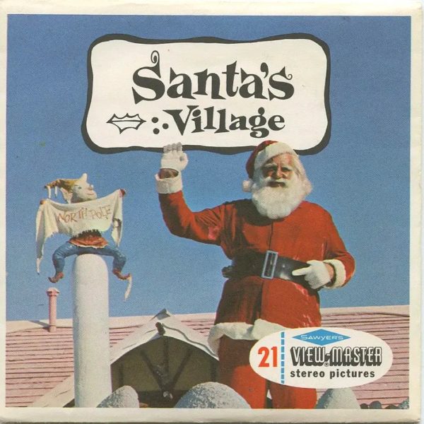 Santa s Village - View-Master 3 Reel Packet - 1960s - vintage - A135-S6 Online