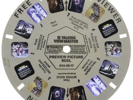 AVA-DR77 - Talking View-Master Single Reel - vintage - (AVA-DR-77) Online Hot Sale