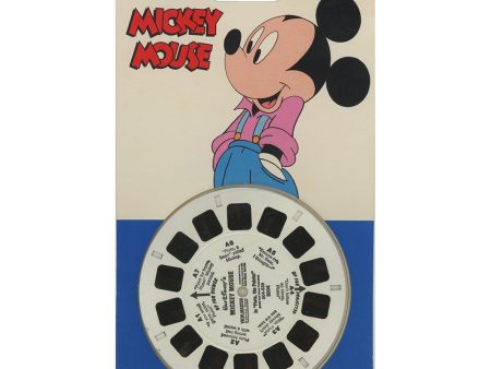 Mickey Mouse - View-Master 3 Reel Set on Card - NEW - (VBP-3004a) Online Hot Sale