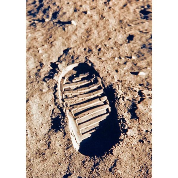 Apollo 11 footprint - 3D Lenticular Postcard Greeting Card - NEW Sale