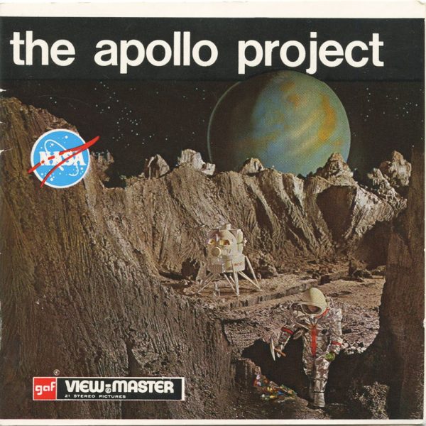 The Apollo Project - View-Master 3 Reel Packet - 1964 - vintage - B658-E-BG3 For Cheap