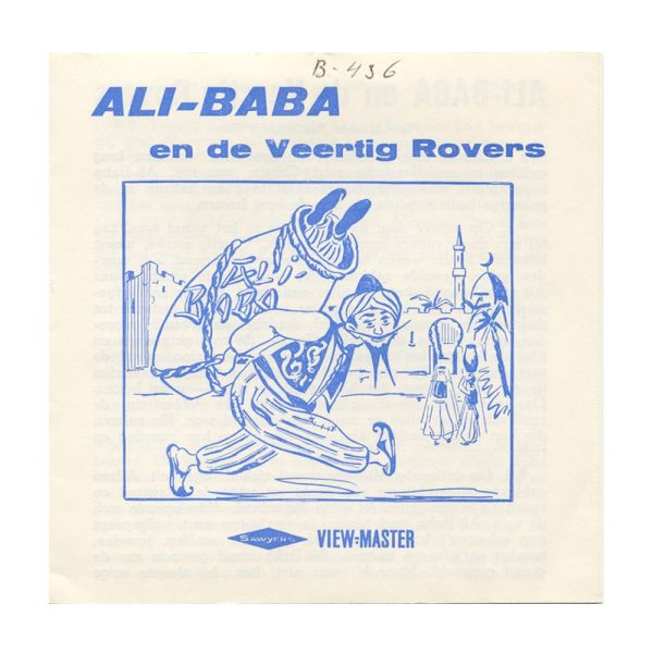 Ali-Baba En De 40 Rovers - View-Master 3 Reel Packet - 1959 - vintage - B436N-BS6 Hot on Sale