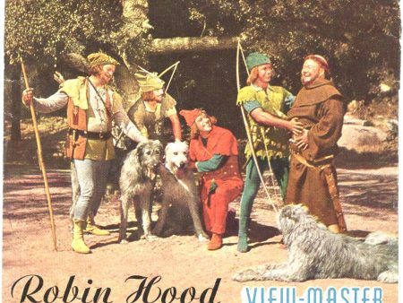 Robin Hood - View-Master 3 Reel Packet - 1956 - vintage - B378-BS5 Online Sale