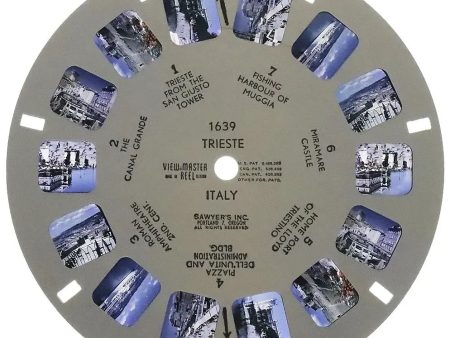 1639 - Trieste, Italy - View-Master - Vintage Single Reel Cheap