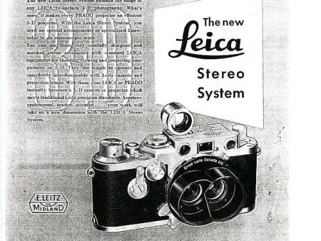 Leica Stereo System Instruction Manual - Facsimile Discount