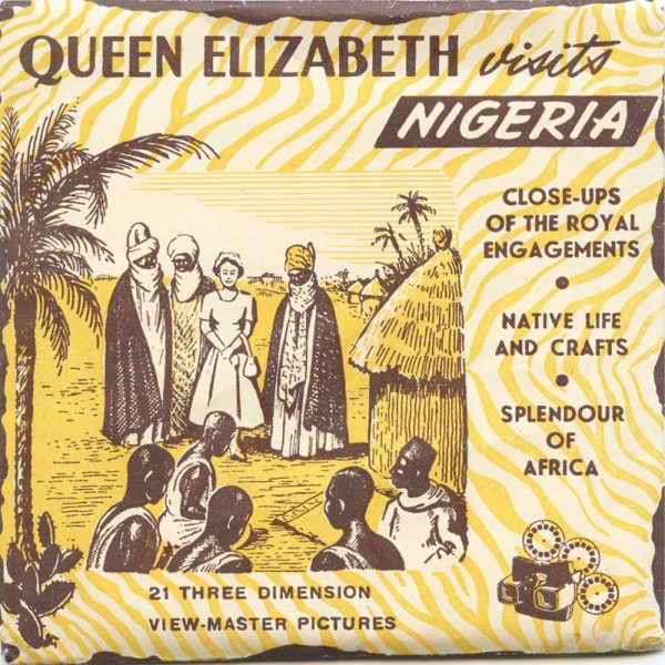 Queen Elizabeth Visits Nigeria - View-Master 3 Reel Packet - vintage - 3765ABC-S2 Discount