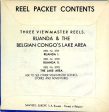 Ruanda & The Belgian Congo s Lake Area - View-Master 3 Reel Packet - 1950s Views - Vintage - (PKT-RUAN-S3) Online now