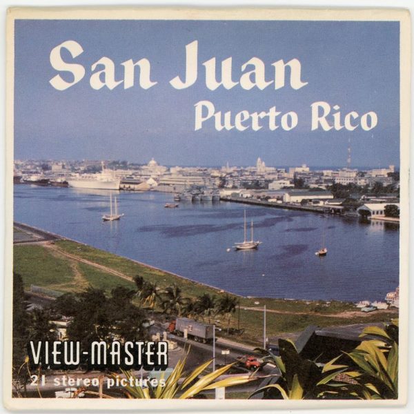 San Juan Puerto Rico - View-Master 3 Reel Packet - 1960 s views - vintage - (PKT-B040-S5A) Fashion