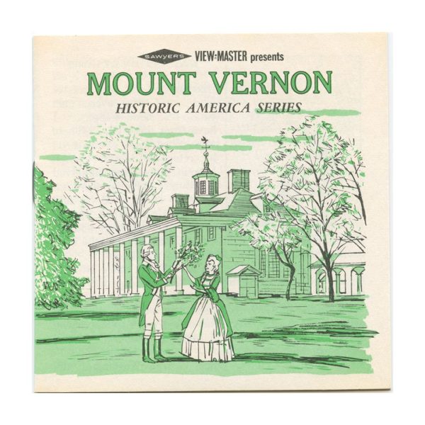 Mount Vernon - View-Master 3 Reel Packet - 1960s views - vintage - A812-S6A For Discount