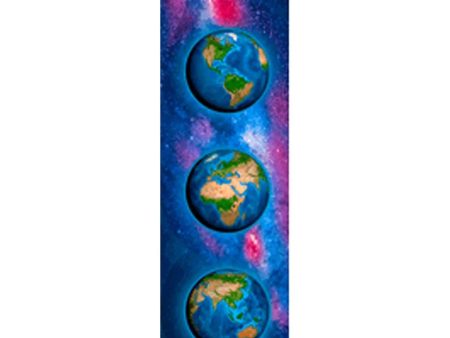 CONTINENTS - 3D Lenticular Bookmark - NEW Online Sale