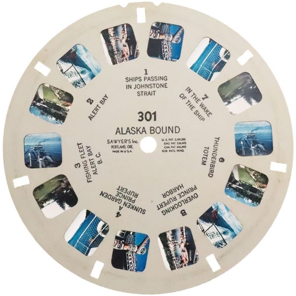 Alaska Bound - View-Master Single Reel - vintage - 301-w Online now