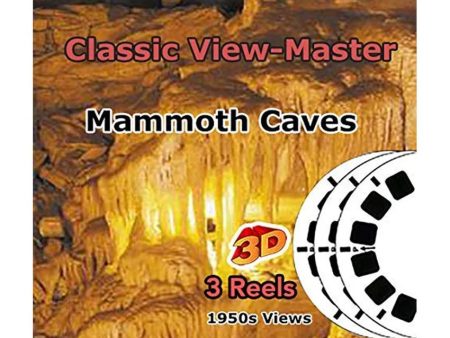 Mammoth Cave  National Park, Kentucky - Vintage Classic View-Master - 1950s views For Discount