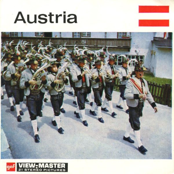 Austria - View-Master 3 Reel Packet - vintage - C660E-BG3 on Sale