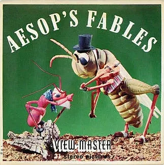 Aesop s Fables - View-Master - Vintage - 3 Reel Packet - 1960s views ( ECO-B309-S5 ) Online