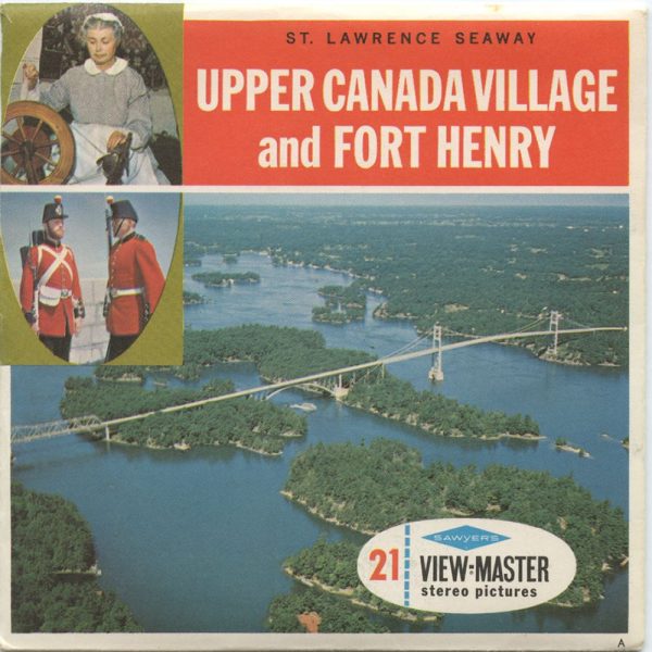 Upper Canada Village and Fort Henry - View-Master 3 Reel Packet - 1960s views - vintage - A033-S6A Online