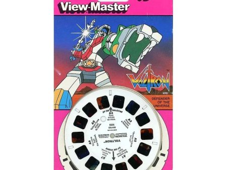 Voltron Defender of the Universe - View-Master 3 Reel Set on Card - NEW - (1055) Sale