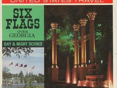 Six Flags over Georgia - Day & Night Scenes - View-Master 3 Reel Packet - (A918-G3A) Cheap