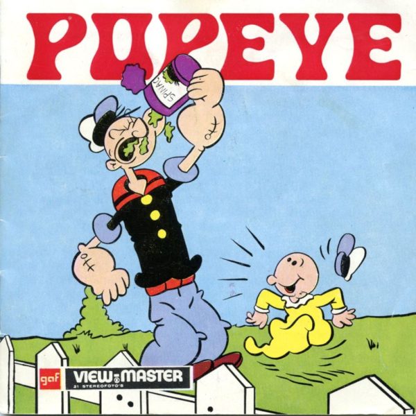 Popeye - View-Master 3 Reel Packet - 1960s - vintage - (zur Kleinsmiede) - (B516N-BG3) For Discount