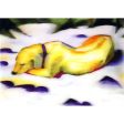 Franz Marc - Dog Lying in the Snow - 3D Lenticular Postcard Greeting Card - NEW For Cheap