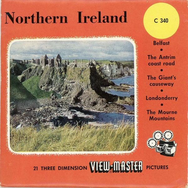 Northern Ireland - View-Master-  Vintage - 3 Reel Packet - 1950s views (PKT- C340-BS4 ) Sale