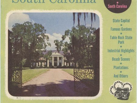 South Carolina - View-Master 3 Reel Packet - 1950s views - vintage - SC123-S3 Fashion