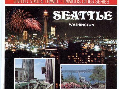 Seattle Washington - View-Master 3 Reel Packet - 1970s Views - Vintage - (PKT-A274-G3Ank) Sale