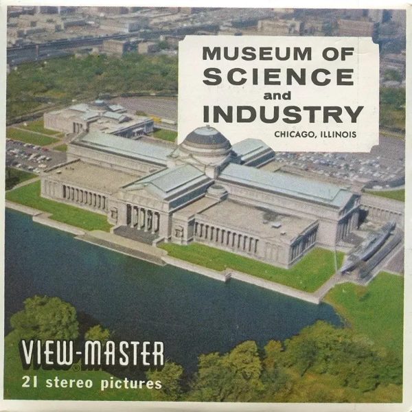 Museum of Science and Industry, Chicago - View-Master 3 Reel Packet - vintage - (A552-S5) Supply