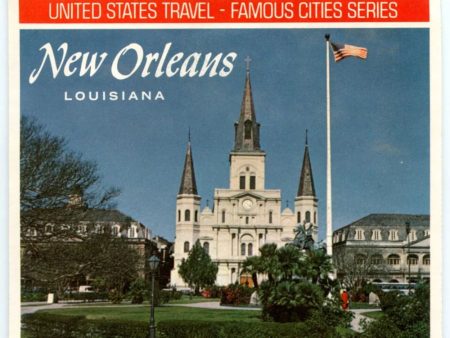 New Orleans - View-Master 3 Reel Packet - 1970s views - vintage - (ECO-A946-G3A) Hot on Sale