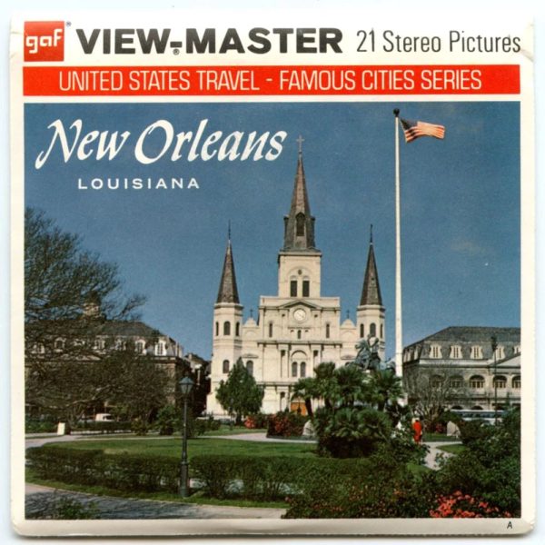 New Orleans - View-Master 3 Reel Packet - 1970s views - vintage - (ECO-A946-G3A) Hot on Sale