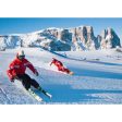 Winter Sports - Skiing Snowboard - 3D Lenticular Postcard Greeting Card - NEW on Sale