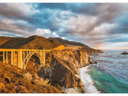 Bixby Creek Bridge - 3D Lenticular Postcard Greeting Card - NEW Online now