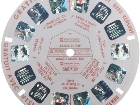 DRE-7-NF - Picture Tour of Adventure Classics - View-Master Demonstration Reel - vintage - DRE-7-NF For Cheap