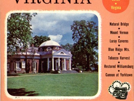 Virginia - State - Vacationland Series - View-Master 3 Reel Packet - 1950s views- vintage - (PKT-VA123-S3) Cheap