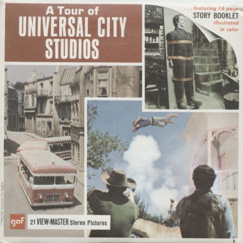 Universal City Studios - View-Master 3 Reel Packet  - vintage - B477-G1B For Cheap