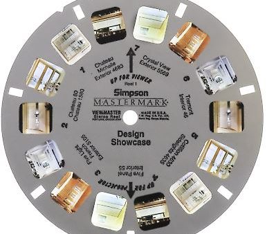 Simpson Mastermark - Design Showcase - View-Master Commercial Reel - vintage For Sale