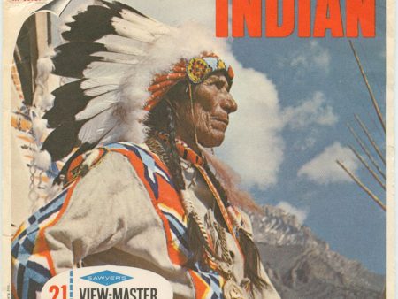 The American Indian - View-Master 3 Reel Packet - vintage - B725-S6A Sale