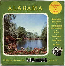 Alabama - Vacationland Series - View-Master  3 Reel Packet - 1950s views - vintage - (PKT-AL-S3) - S3 Cheap