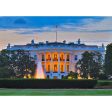 White House by Day and Night, Washington, D.C. - 3D Lenticular Postcard Greeting Card - NEW Supply