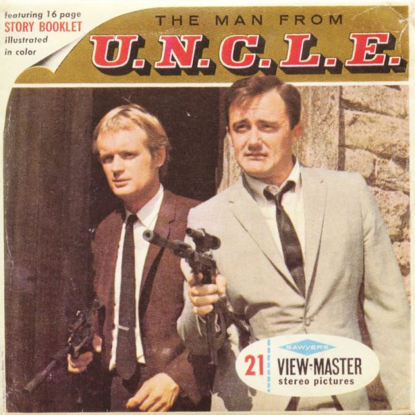 The Man from U.N.C.L.E - View-Master 3 Reel Packet - vintage - B484-S6A Hot on Sale